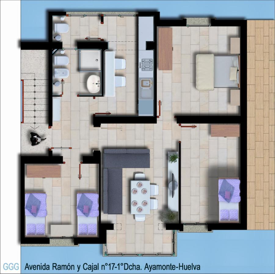 Apartamento Ayamonte Deluxe Exterior foto